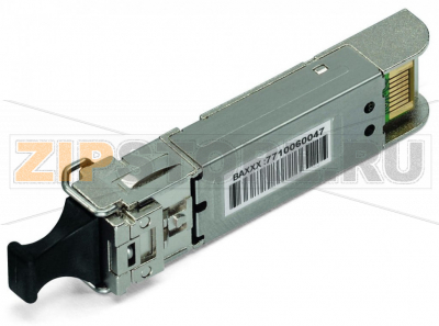 Модуль SFP 30: 1310 нм; 100Base-FX сингулярный режим LC; 30 km; серебристые Wago 852-201/107-030 Характеристики:Дуплексный оптический соединитель LCНабор средств SFP (компактные приемопередатчики) промышленного стандартаСоответствуют стандарту Fast ETHERNETДифференциальные входы и выходы LVPECLОдинарный источник питания 3,3 ВИндикатор определения сигнала ТТЛВозможность "горячего" подключения...
