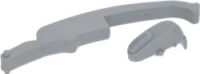 BUTTON AND SAFETY LEVER