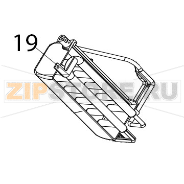 Evaporator Hurakan HKN-IMF15M Evaporator Hurakan HKN-IMF15MЗапчасть на деталировке под номером: 19