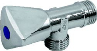 Shut-Off valve in chrome-plated brass M
