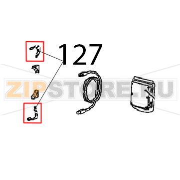 Angolo facciata muffola inox Unox XBC 615EG Angolo facciata muffola inox Unox XBC 615EGЗапчасть на деталировке под номером: 127