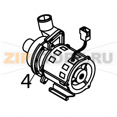 Prerinse motor pump Fagor FI-2700I Prerinse motor pump Fagor FI-2700IЗапчасть на деталировке под номером: 4Название запчасти Fagor на английском языке: Prerinse motor pump FI-2700I.