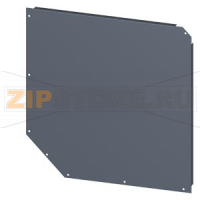 SIVACON, base, for corner cabinet, IP40, T: 600 mm, zinc-plated Siemens 8MF1006-2UE21-0