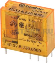 RELAY 8A 2N0 230VAC 