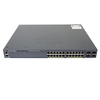 Коммутатор 24xGE (PoE), 4x1G SFP, LAN Base Cisco WS-C2960X-24PS-L