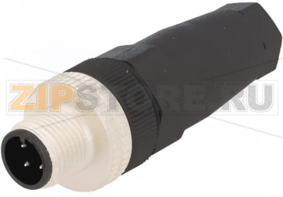 Разъем круглый M12, 4 контакта, прямой Hirschmann ELST 4012 PG7 