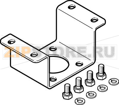 Переходник Festo DARQ-K-X1-A1-F05-30-R1 