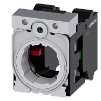 держатель, тройной, металл, 1 НО, 1 НЗ, пружинная клемма Siemens 3SU1550-1AA10-3MA0