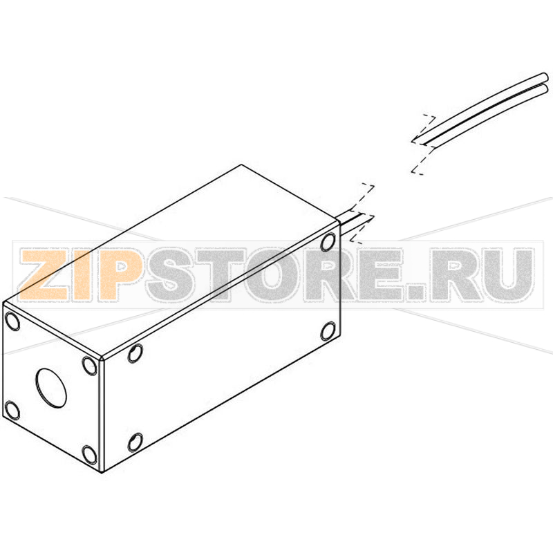 Модуль лазерный, красный, 1 МВт Picotronic DD635-1-3(21x21x50) 