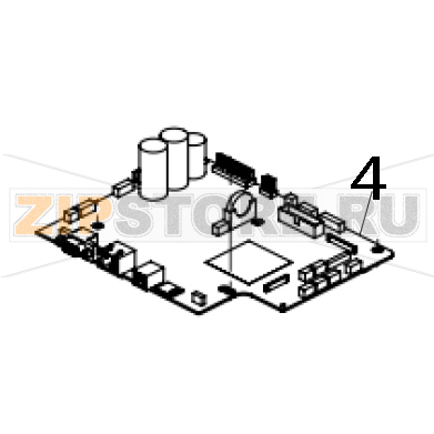 Main board assy TSC PEX-1131 Main board assy TSC PEX-1131Запчасть на деталировке под номером: 4