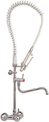 ОДНОРЫЧАЖНЫЙ НАСТЕННЫЙ СМЕСИТЕЛЬ 800/2428 