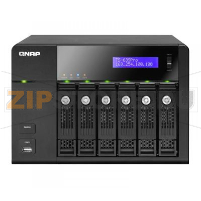 Накопитель сетевой QNAP TS-639PRO 