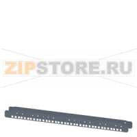 SIVACON, 19" fixed mounting, for the installation of 19" devices, H: 600 mm, zinc-plated Siemens 8MF1200-2AN30