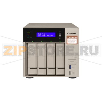 Накопитель сетевой QNAP TVS-473E 