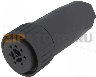 Разъем круглый 10 А, 50 В, IP67, 8 контактов Hirschmann CM 06 EA 20-7 S 