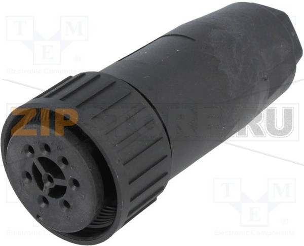 Разъем круглый 10 А, 50 В, IP67, 8 контактов Hirschmann CM 06 EA 20-7 S 