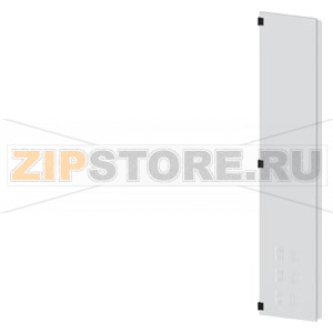 SIVACON, door half, left, with ventilation openings, IP40, H: 2200 mm, W: 400 mm, RAL 7035, Protection class 1 Siemens 8MF1240-2UT25-2BA2 