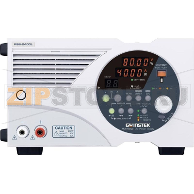 Блок питания лабораторный, регулируемый, 0-80 В/DC, 0-40 А, 400 Вт, USB GW Instek PSB-2400L 