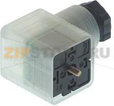 Разъем питания прямоугольный, 3 контакта Hirschmann GDML3011LED24BO 