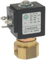 ЭЛЕКТРОМАГНИТНЫЙ КЛАПАН ODE 2-X ХОДОВОЙ Ø 1/8" 24VDC 8ВТ