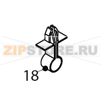 Clamp Hoshizaki IM-65NE-25 Clamp Hoshizaki IM-65NE-25Запчасть на деталировке под номером: 18