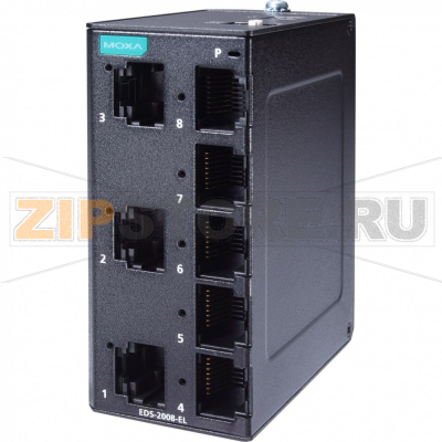 Коммутатор MOXA EDS-2008-EL 