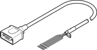 Кабель электродвигателя 20 м Festo NEBM-S1G9-E-20-Q5-LE6