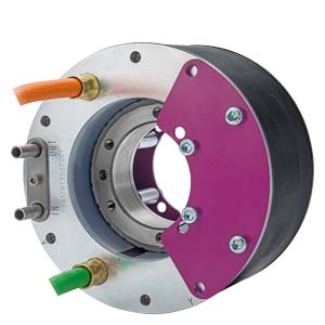 SIMOTICS T высокомоментный электродвигатель; components 3-phase synchronous motor; Integrated power cooler; tangential cable outlet; Bare cable ends 2 m; Diameter 159mm; length 209mm; Max. torque 174 Nm; max. speed 340rpm; max. current 14A eff; when using 
