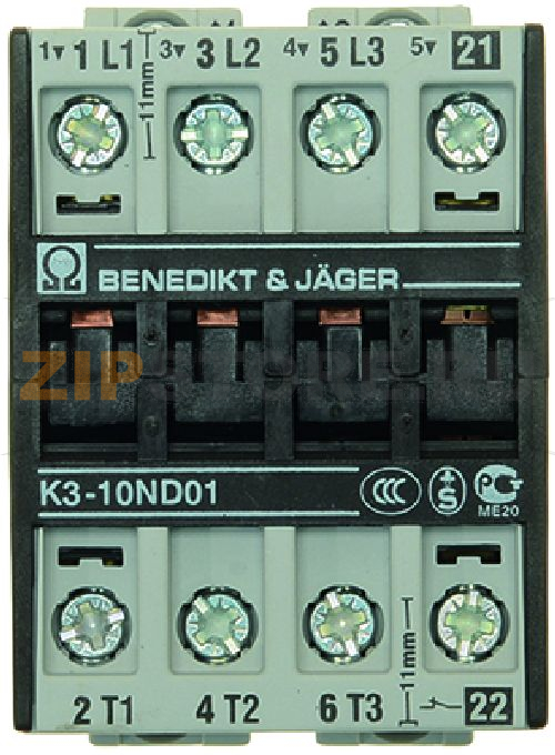 КОНТАКТОР BENEDIKT/JAGER K3-10ND01 