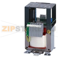 1-фазный блок питания перв 400-230+/-15 V втор 24 фильтрующий EN 60742, EN61131-2 степень защиты IP00 винтовые клеммы, интег. монт. на рейку 35 mm EN 61558-2-6, EN61131-2 >safety isolating transformer Siemens 4AV2000-2EB00-0A