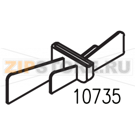 Inclinatore doppio per separatori Aristarco AC20  Inclinatore doppio per separatori Aristarco AC20Запчасть на деталировке под номером: 10735Название запчасти Aristarco на итальянском языке: Inclinatore doppio per separatori AC20.