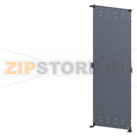 SIVACON, mounting plate, for cabinet rear panel, perforated, H: 1800 mm, W: 600 mm, zinc-plated Siemens 8MF1860-2AL13-0