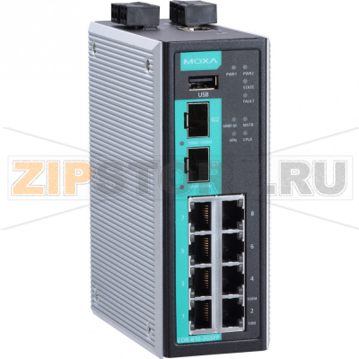 Маршрутизатор MOXA EDR-810-VPN-2GSFP-T 