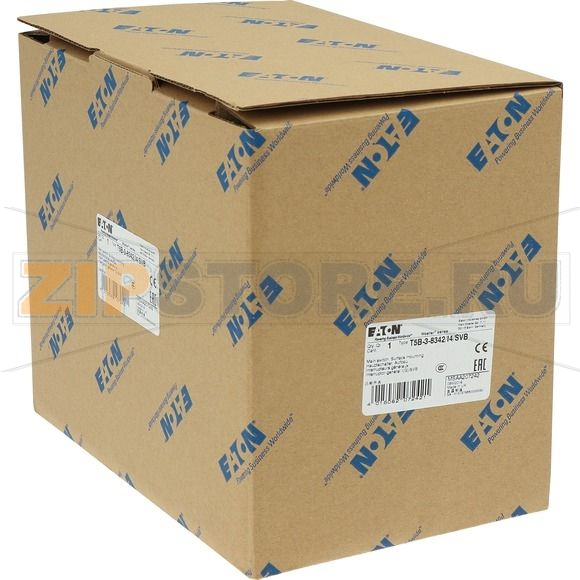 Выключатели главные, T5B, 63 A, 3 модуля, 6-полюсн Eaton T5B-3-8342/I4/SVB 