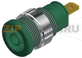 Гнездо 25 А, 1 кВ, зеленое Hirschmann SEB 2610 F4.8 GREEN 