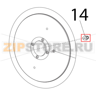 Quadretto paralama Sirman Palladio 350 Automec Quadretto paralama Sirman Palladio 350 AutomecЗапчасть на деталировке под номером: 14