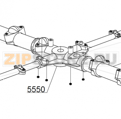 Girante 4 vie grande DIHR GS 50 Girante 4 vie grande DIHR GS 50Запчасть на деталировке под номером: 5550Название запчасти на итальянском языке: Girante 4 vie grande DIHR GS 50