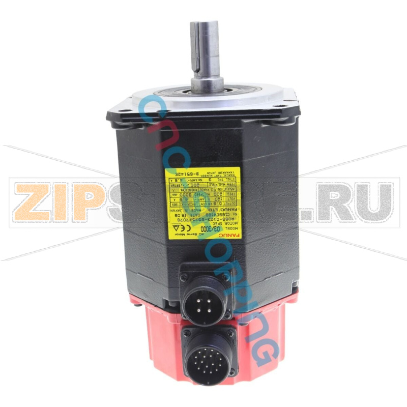 Серводвигатель c прямым валом со шпонкой Fanuc A06B-0123-B575#7076 