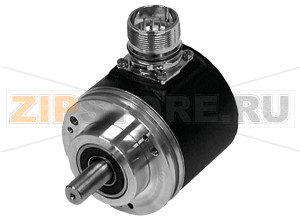 Многооборотный абсолютный шифратор Multiturn absolute encoder AVM58-0 Pepperl+Fuchs General specificationsDetection typephotoelectric samplingDevice typeMultiturn absolute encoderFunctional safety related parametersMTTFd150 aMission Time (TM)20 aL10h1.9 E+11 at 6000&nbsprpm and 20/40&nbspN axial/radial shaft loadDiagnostic Coverage (DC)0 %Electrical specificationsOperating voltage4.5 ... 30 V DC (SSI, SSI + RS422)  10 ... 30 V DC (SSI + Push/Pull)No-load supply currentmax. 180 mATime delay before availability< 250 msLinearity&plusmn 2 LSB at 16 Bit, &plusmn 1 LSB at 13 Bit, &plusmn 0,5 LSB at 12 BitOutput codeGray code, binary codeCode course (counting direction)cw descending (clockwise rotation, code course descending)InterfaceInterface typeSSI  SSI + incremental trackMonoflop time20  &plusmn 10 &microsResolutionSingle turnup to 16 BitMultiturn14 BitOverall resolutionup to 30 BitTransfer rate0.1 ... 2 MBit/sVoltage dropUB - 2.5 VStandard conformityRS 422Input 1Input typeSelection of counting direction (cw/ccw)Signal voltageHigh4.5 ... 30 VLow0 ... 2 VInput current< 6 mASwitch-on delay< 10 msInput 2Input typezero-set (PRESET 1)Signal voltageHigh4.5 ... 30 VLow0 ... 2 VInput current< 6 mASwitch-on delay< 10 msOutputOutput typeRS422, Push/PullSignal outputA+B+/A+/BPulses1024, 2048, 4096ConnectionConnectortype 9416 (M23), 12-pin, type 9416L (M23), 12-pinCable&empty7 mm, 6 x 2 x 0.14 mm2, 1 mStandard conformityDegree of protectionDIN&nbspEN&nbsp60529, IP65 (without shaft seal)  DIN&nbspEN&nbsp60529, IP66/IP67 (with shaft seal)Climatic testingDIN&nbspEN&nbsp60068-2-3, no moisture condensationEmitted interferenceDIN&nbspEN&nbsp61000-6-4Noise immunityDIN&nbspEN&nbsp61000-6-2Shock resistanceDIN&nbspEN&nbsp60068-2-27, 100&nbspg, 6&nbspmsVibration resistanceDIN&nbspEN&nbsp60068-2-6, 20&nbspg, 10&nbsp...&nbsp2000&nbspHzApprovals and certificatesUL approvalcULus Listed, General Purpose, Class 2 Power SourceAmbient conditionsOperating temperature-40 ... 85 °C (-40 ... 185 °F)Storage temperature-40 ... 85 °C (-40 ... 185 °F)Mechanical specificationsMaterialCombination 1housing: powder coated aluminumflange: aluminumshaft: stainless steelCombination 2 (Inox)housing: stainless steelflange: stainless steelshaft: stainless steelMassapprox. 460 g (combination 1) approx. 800 g (combination 2)Rotational speedmax. 12000 min -1Moment of inertia50  gcm2Starting torque< 5 NcmShaft loadAxial40 NRadial110 N