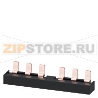 СОЕДИНИТЕЛЬНЫЙ МОДУЛЬ СНИЗУ ДЛЯ КОНТАКТОРНОЙ СБОРКИ S3.S3 С 10 MM ИНТЕРВАЛОМ МЕЖДУ КОНТАКТОРАМИ, РЕВЕРСИВНОЕ СОЕДИНЕНИЕ ФАЗ Siemens 3RA1943-3E