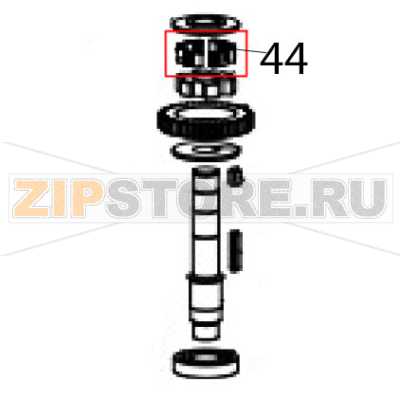 Pin roller Hurakan HKN-20SN2V Pin roller Hurakan HKN-20SN2VЗапчасть на деталировке под номером: 44