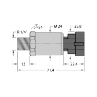 Датчик давления Turck PT600R-2110-I2-AMPS1.5