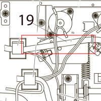 Sensor harness Toshiba TEC B-SX5T-TS12/22-QQ-US