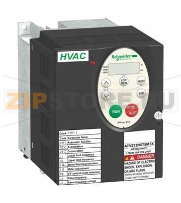 Преобразователь частоты 2.2 кВт, 240 В, IP21 Schneider Electric ATV212HU22M3X 