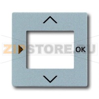 Накладка для таймера, серебристый алюминий ABB 2CKA006430A0305