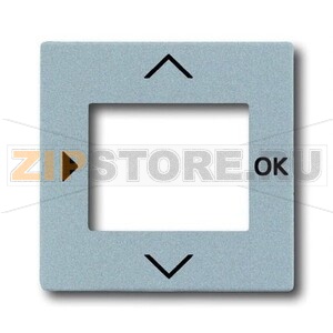 Накладка для таймера, серебристый алюминий ABB 2CKA006430A0305 