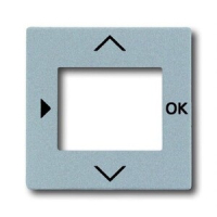 Накладка для таймера, серебристый алюминий ABB 2CKA006430A0305