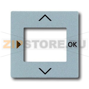 Накладка для таймера, серебристый алюминий ABB 2CKA006430A0305 