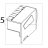Top right side cover assembly TSC MB240