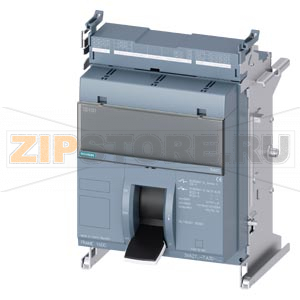 draw-out switch disconnector with handle without guide frame frame 1600; 4AUX Icu=55kA @ 415V, 3-pole SD100; In=1600A without overload protection w/o short-circuit protection main contacts f. draw-out vers. Siemens 3VA2716-5.A30-.... 
